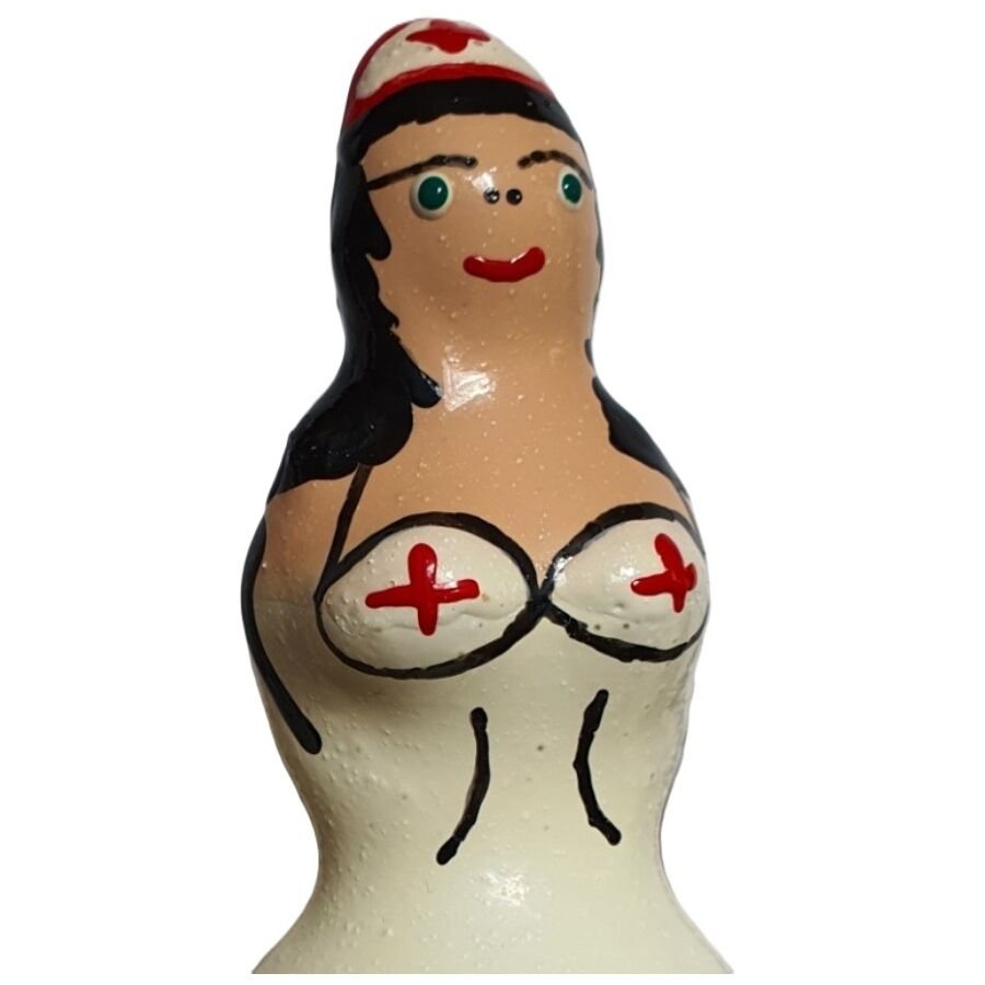 CONDOMERIE - HANDBEMALTE NEUHEITSKONDOME KRANKENSCHWESTER