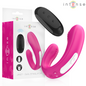 INTENSE - JANET DOPPELTER U-FÖRMIGER STIMULATOR UND VIBRATOR MIT FERNBEDIENUNG