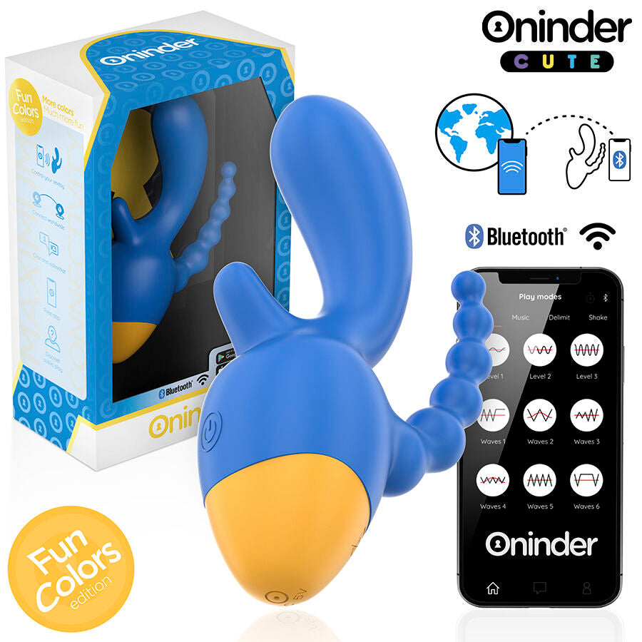 ONINDER CUTE - LOVE 3 SOME DREIFACHVIBRATOR - KOSTENLOSE WELTWEITE APP