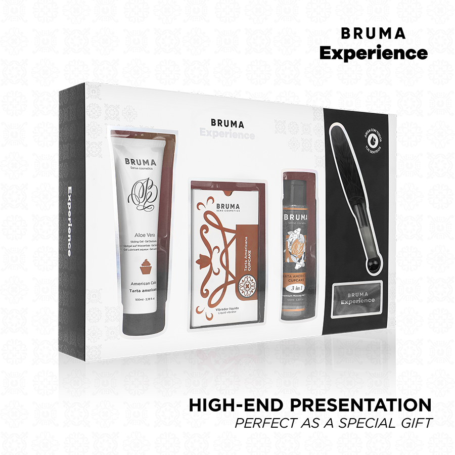 BRUMA XPERIENCE - SÜSSE VERSUCHUNG KIT VIBRO-ORGASMISCHER AMERIKANISCHER KUCHEN