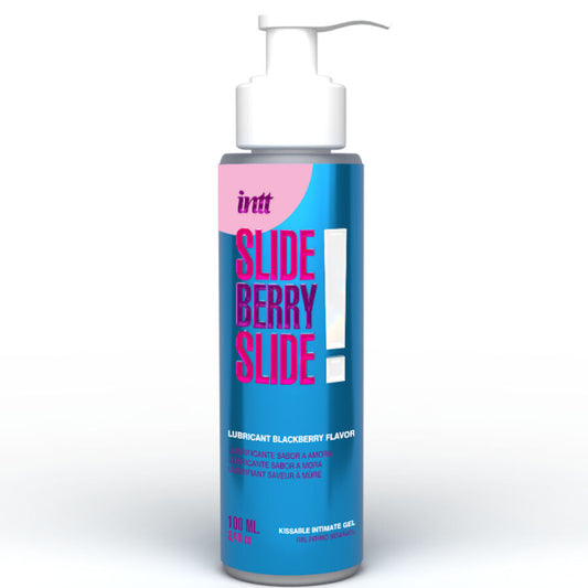 INTT RELEASES - KÜSSBARES INTIMGLEITMITTEL AUF WASSERBASIS MIT BROMBEERGESCHMACK 100 ML