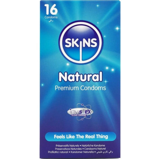 SKINS - NATÜRLICHE PREMIUM-KONDOME PACKUNG