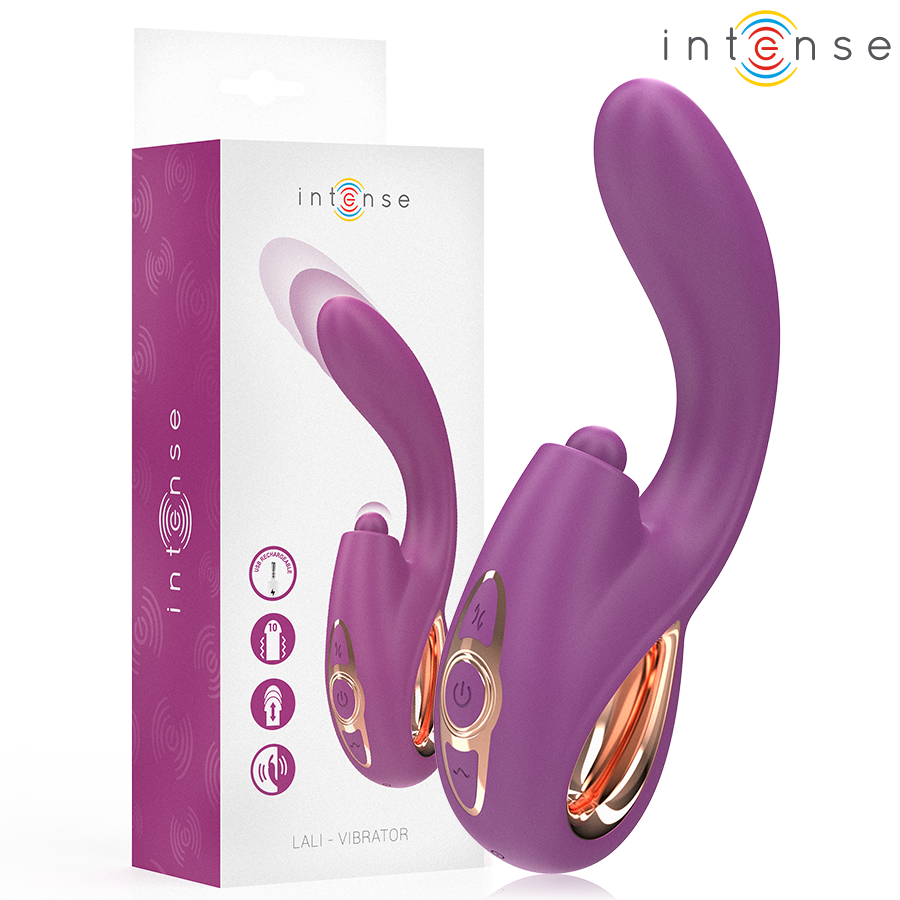 INTENSE - LALI MULTIFUNKTIONS-G-PUNKT-VIBRATOR TAPPING & STOSS & VIBRATION