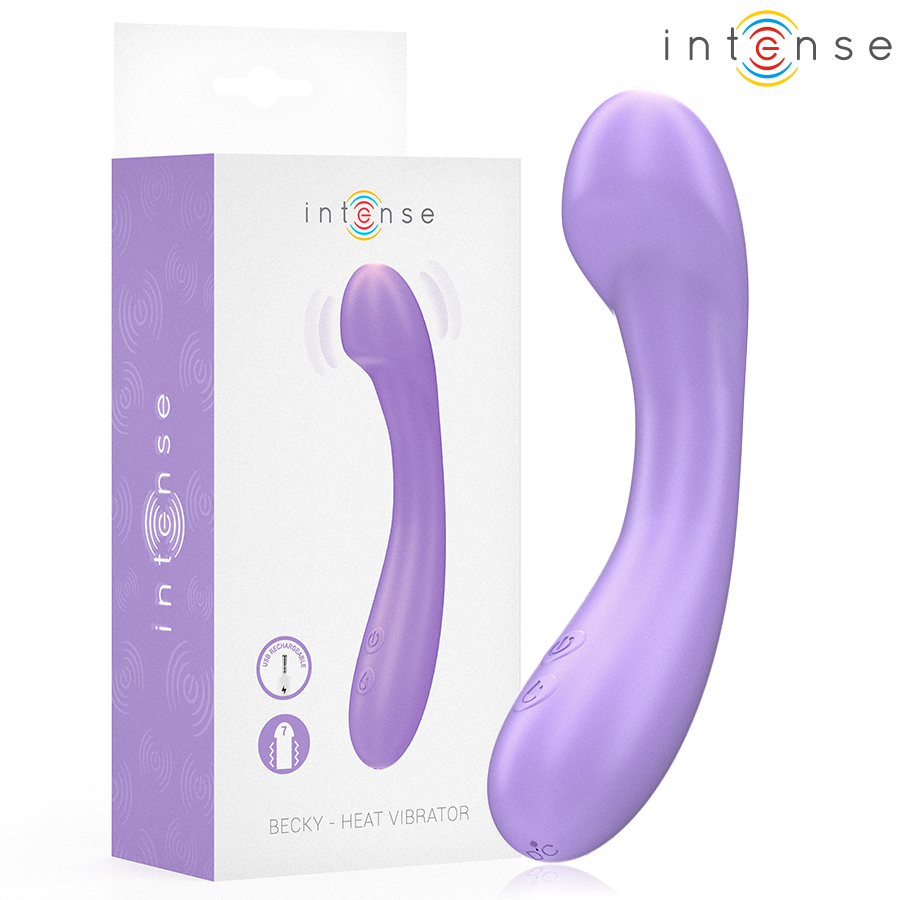INTENSE - BECKY VIBRATOR 19 CM HEIZBAR 7 VIBRATIONEN