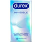 DUREX - ULTRADÜNNE UNSICHTBARE KONDOME 12 EINHEITEN