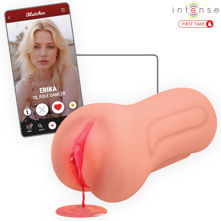 INTENSE FIRST TIME - ERIKA JUNGFRAU MASTURBATOR MIT BLUTUNG