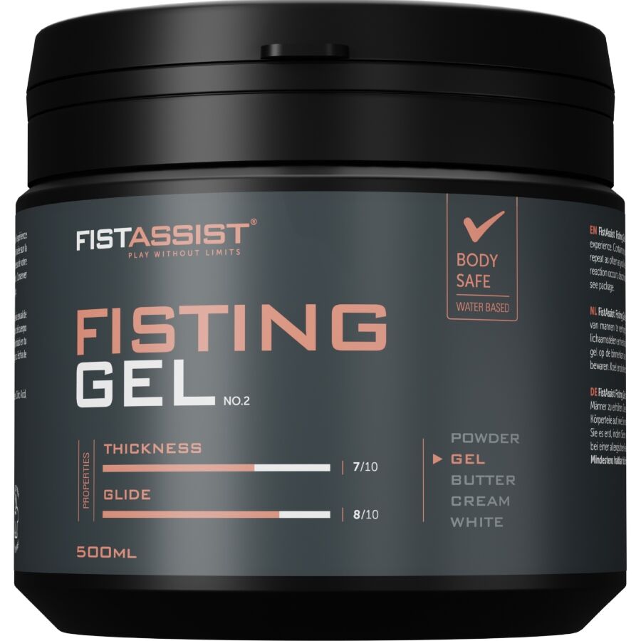 COBECO - FIST ASSIST FISTING GEL EXTRA DICK, AUF WASSERBASIS, 500 ML