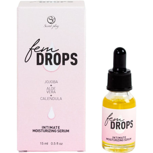 SECRETPLAY – FEM DROPS INTIM-FEUCHTIGKEITSSERUM 15 ML