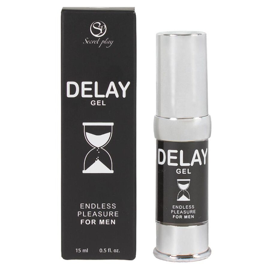 SECRETPLAY - VERZÖGERUNGSGEL FÜR MÄNNER ENDLOSES VERGNÜGEN 15 ML