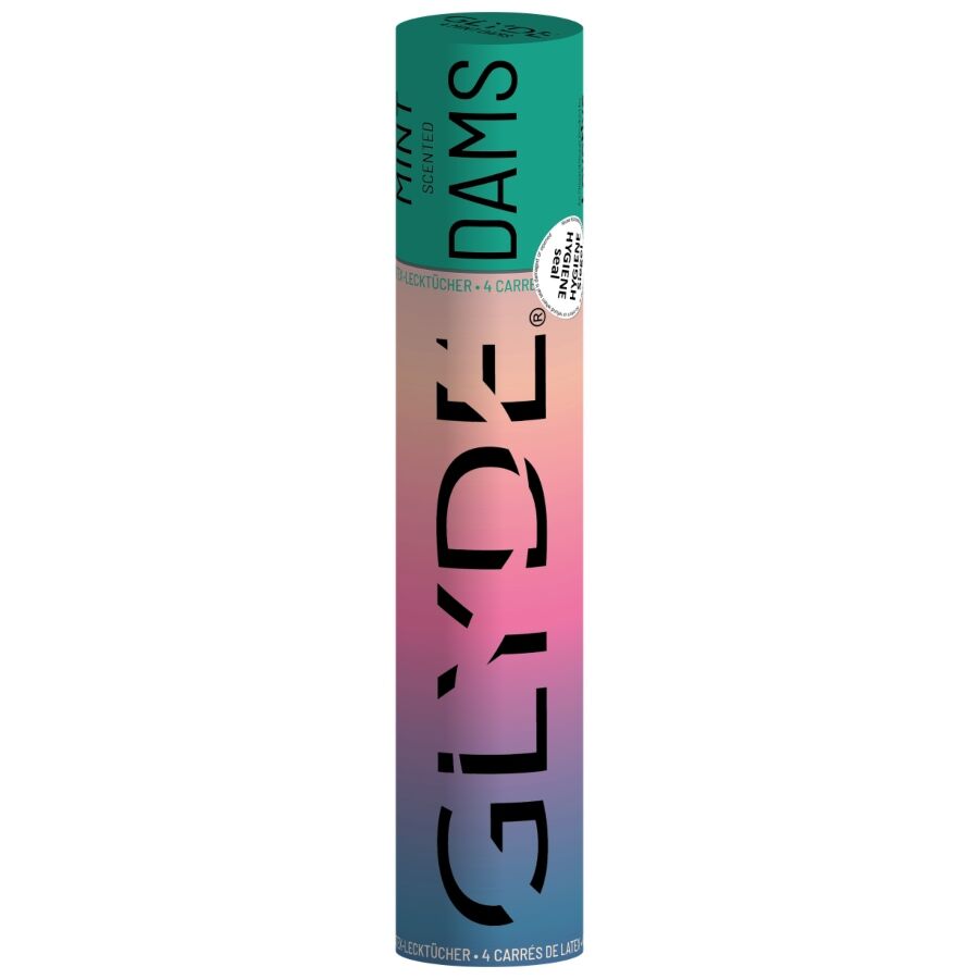 SHEER GLYDE - DAMS LAMINAS LATEX ORAL SEX