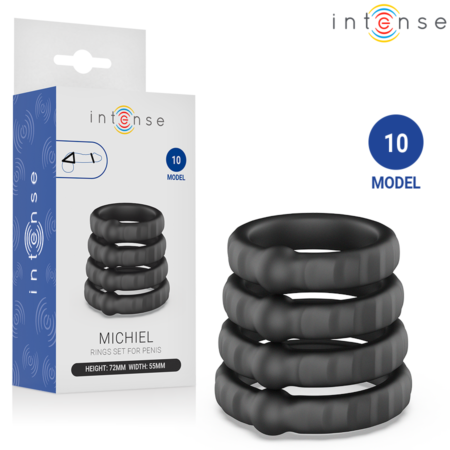 INTENSE - MICHIEL SET MIT 4 PENISRINGEN MODELL