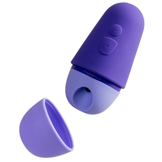 ROMP - KOSTENLOSER X KLITORALSTIMULATOR MIT DECKEL, 10 STUFEN, WIEDERAUFLADBAR,