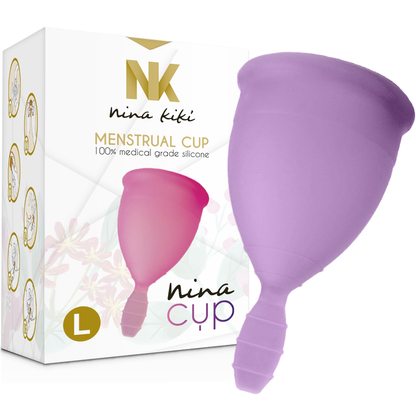 NINA KIKÍ - MENSTRUAL CUP LILA - GRÖSSE
