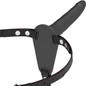 FETISH SUBMISSIVE HARNESS - SCHWARZES SILIKON 15 CM