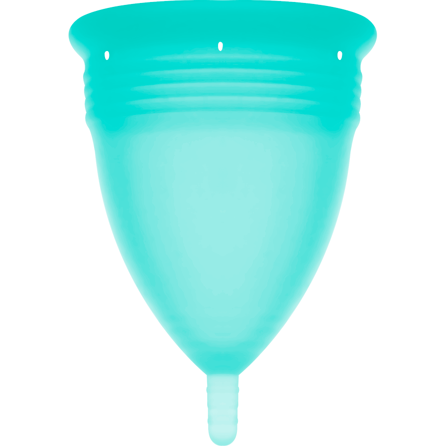 STERCUP - FDA SILIKON-MENSTRUALCUP AQUAMARIN - GRÖSSE