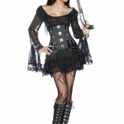 Piratenkleid / Long-Bluse XL