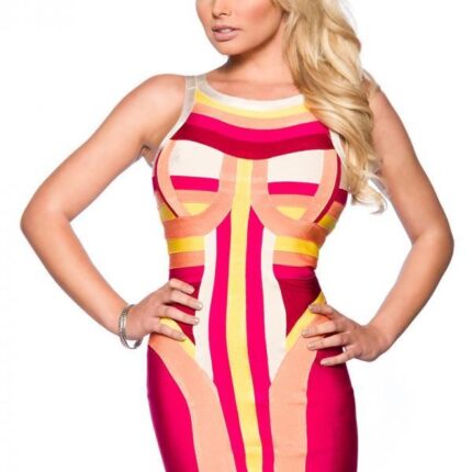 Echts Bandage-Shape-Kleid M