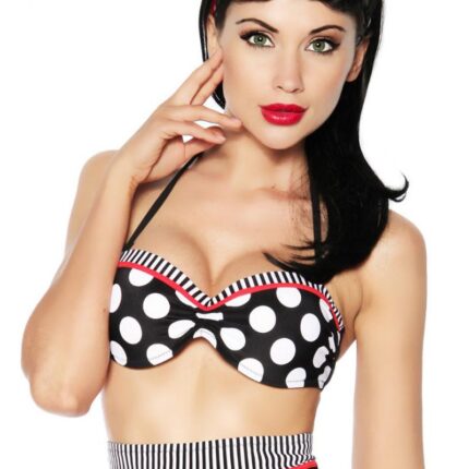 Vintage-Bikinioberteil XL