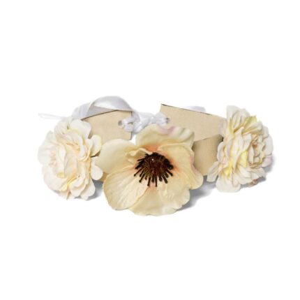 Halsband mit Blumen OS