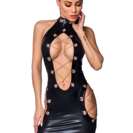 Wetlook-Minikleid M