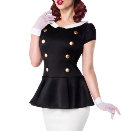 Kleid mit Bubikragen L