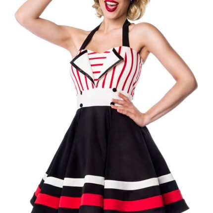 Neckholder-Kleid L