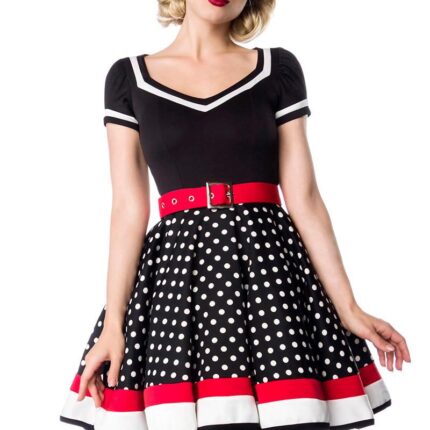 Kleid mit Gürtel L