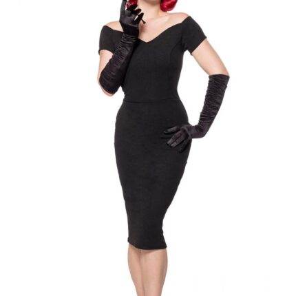 schulterfreies Kleid XS
