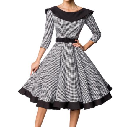 Premium Vintage Swing-Kleid 3XL