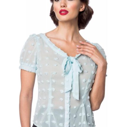 Vintage Schluppenbluse L
