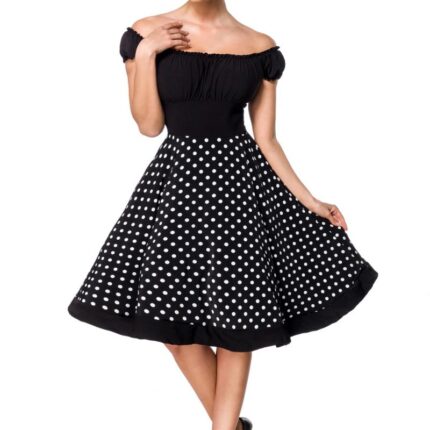 schulterfreies Swing-Kleid XL