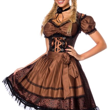 Premium Dirndl mit Bluse 2XL