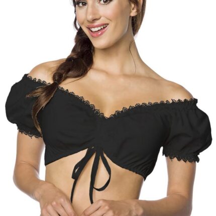 schulterfreie Dirndlbluse 2XL