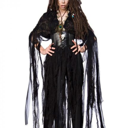Voodoo-Hexenkostüm: Voodoo Witch XS-L
