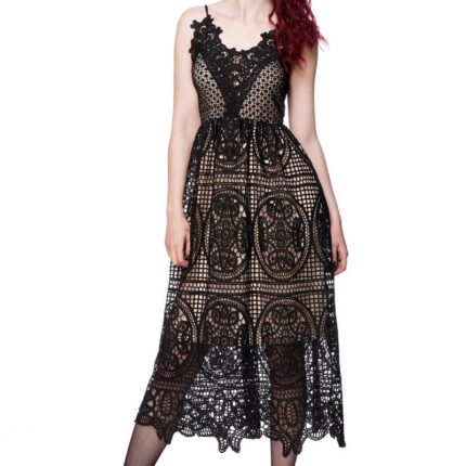 Kleid aus Spitze S