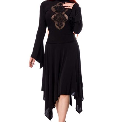 Kleid mit Spitzeneinsatz 2XL