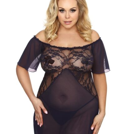 schwarz/dunkelblaues Chemise AA051957 - XL/2XL