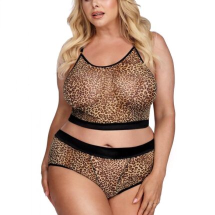 leo Set AA052952 von Anais Apparel Plus Size