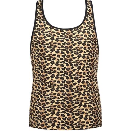 Herren Tank Top 053550 leopard - 3XL
