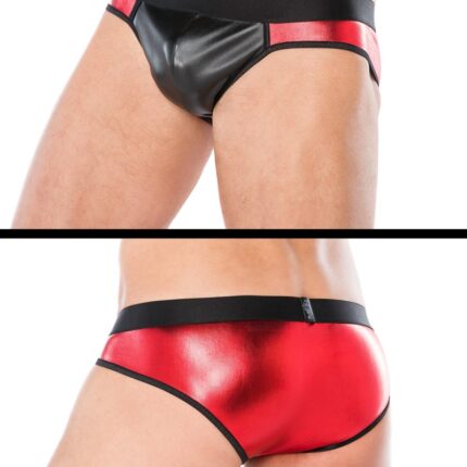 rot/schwarzer Slip MC/9064 4XL/5XL