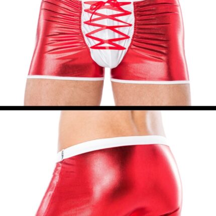 rot/weiße Boxershorts MC/9091 4XL/5XL