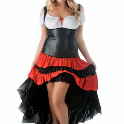 langes Kleid SW/101 Andalea Sexy Work Kollektion