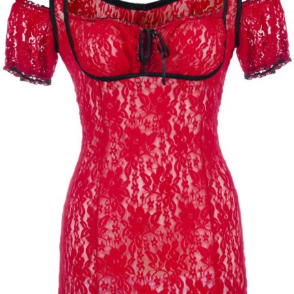 rotes Chemise SB/1008 42/44 Sexy Base