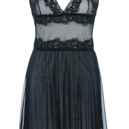 schwarzes Chemise SB/1010 54/56 Sexy Base