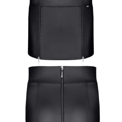 kurzer Rock BOJorge001 schwarz - L