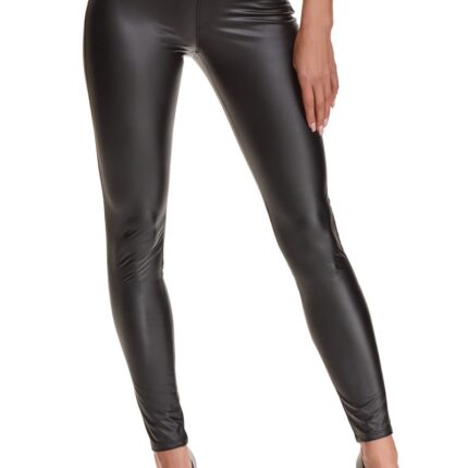 schwarze Leggings BRGiulia001 von Demoniq Black Rose 2.0 Collection