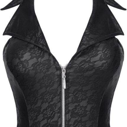 schwarzes Top BRLudmila001 - M