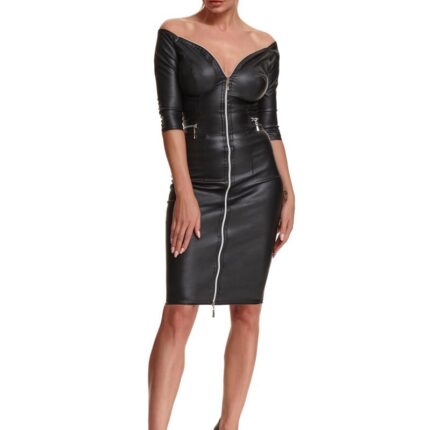 schwarzes Minikleid BRMargherita001 von Demoniq Black Rose 2.0 Collection