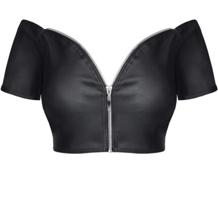 schwarzes Damen-Top BRMarina001 - L