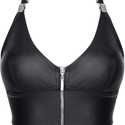 schwarzes Damen-Top BRZita001 - L